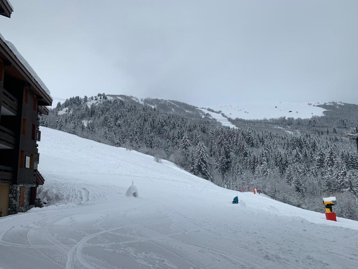 Valmorel Studio Skis Aux Pieds Zewnętrze zdjęcie