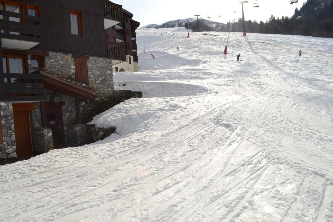 Valmorel Studio Skis Aux Pieds Zewnętrze zdjęcie