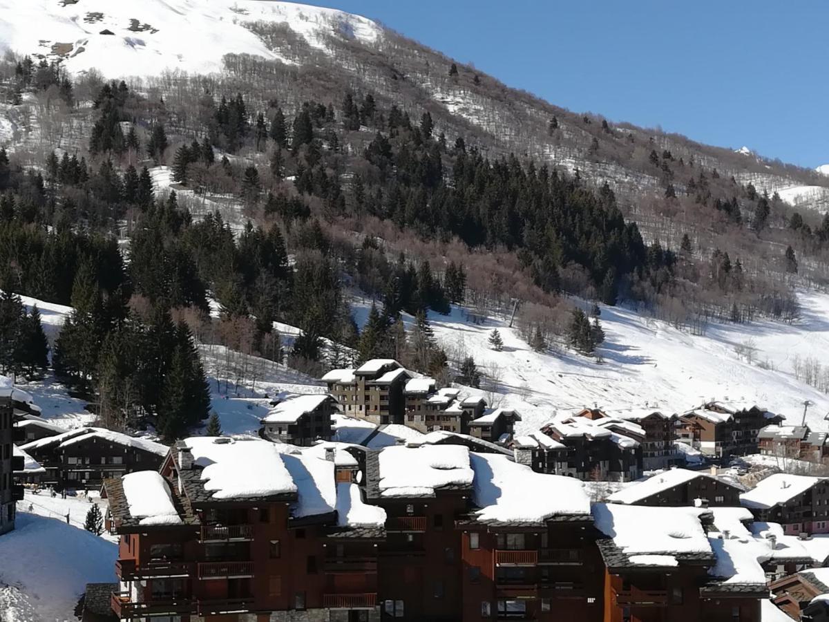 Valmorel Studio Skis Aux Pieds Zewnętrze zdjęcie
